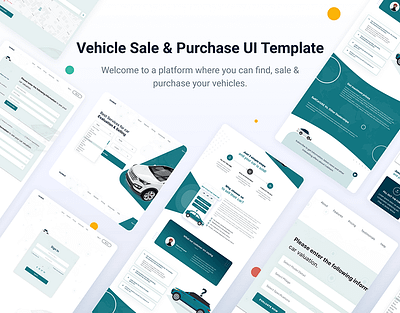 Vehicle Sale, Purchase & Inspect UI Design creativedesign designinspiration designprocess designtrends figma graphic design prototype ui uidesign uiux userexperience userinterface uxdesign web webdesign webdesigner websitedesign