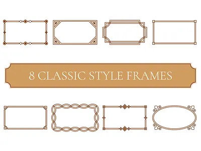 Framinzo - Classic Style Frames landscape vector