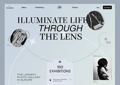 Website for photographer branding design graphic design ui ux website