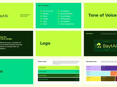 Brand Guidelines Template abstract ai brand guide brand guidelines brand identity branding digital finance fintech futurisitc home house logo minimal money payment saas technology ui web