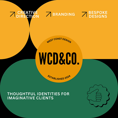 West Coast Design & Co. - Brand identity. branding graphic design logo motion graphics typography