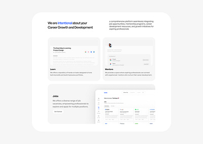 Newbii Landing Page - Benefits Section design ui ui design ux ux design