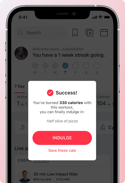 Peloton, Unmotivating Prompts app design product design product designer ui uxdesign