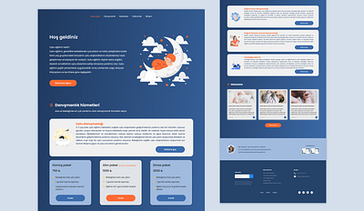 Haydi Uykuya Website article dashboard figma graphic design home illustration package sleep sleepcoach ui userexperience userinterface ux web webdesign