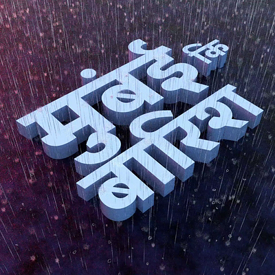 Mumbai ki Baarish 3d 3dmodel animation blender branding design motion graphics