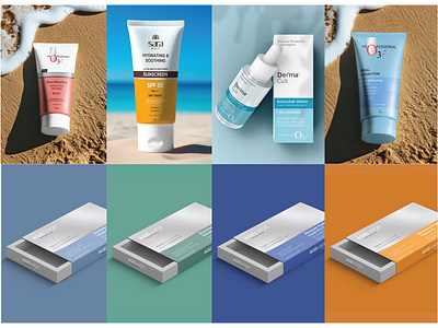 Skincare Product Packaging Or Branding