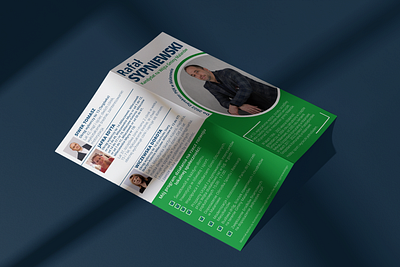 Project of election leaflet design election leaflet graphic design leaflet mockup photoshop project