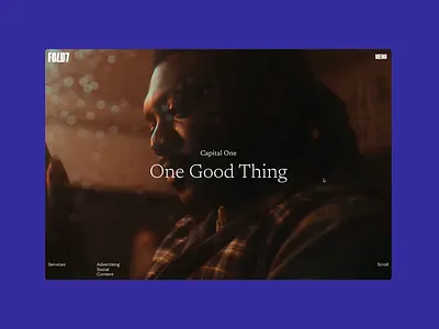 Fold7 branding fonts layout malvah type ui ux web
