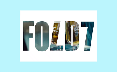 Fold7 branding design fonts layout logo malvah type ui ux web
