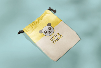 Little Panda - Kids Brand - MoranB branding graphic design kids logo panda