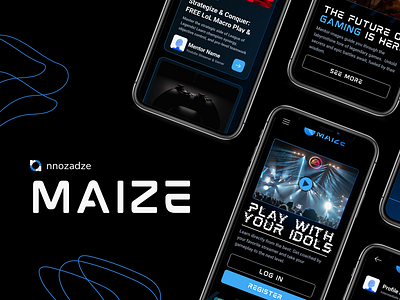 MAIZE - Mobile blue courses gaming gaming course mobile stream