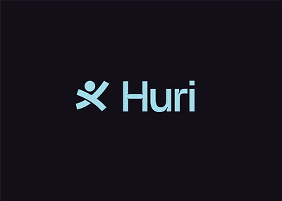 HURI Media - Brand Design agency branding huri logo media startup