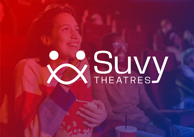 SUVY THEATRES branding graphic design logo