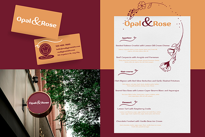 Branding & Menu design animations branding buisness canva cards deisgn illustration logo menu minimal restaurant ui ux webiste