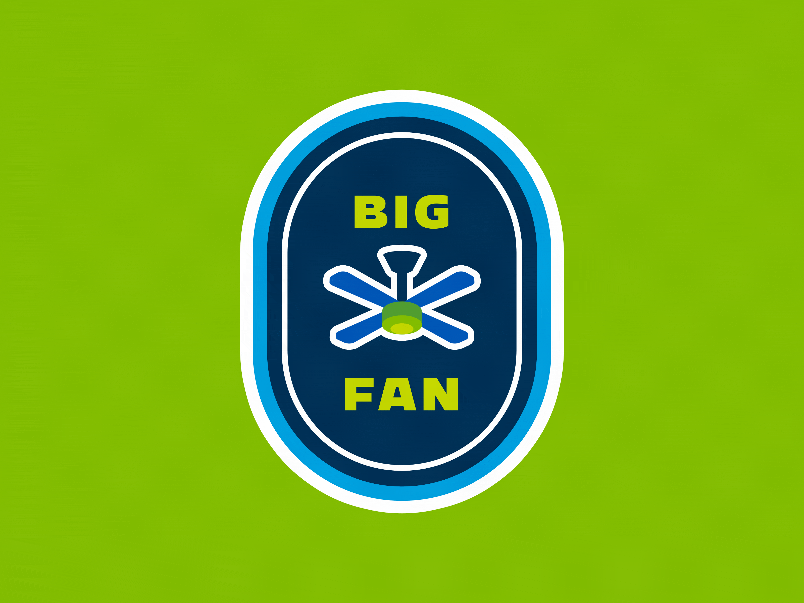 Eco - Big Fan air air conditioning animation brand brand awareness ceiling fan design eco electricity fan fun green home modern mograph motion graphics snapchat spin stickers wind