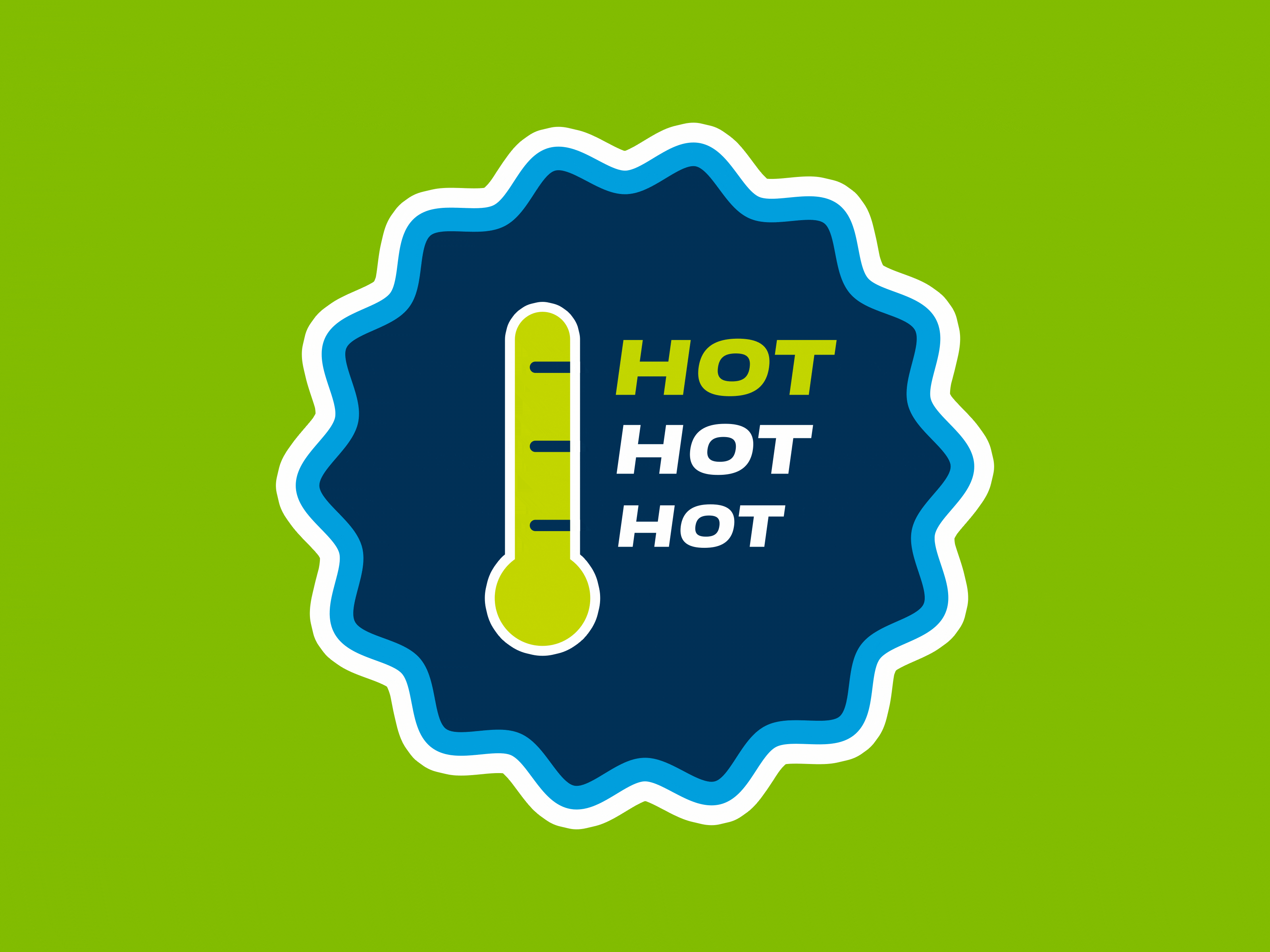 Eco - Temperature after effects animation blue branding design fun green heat hot modern mograph motion graphics playful pop social media stickers temperature thermometer typography weather