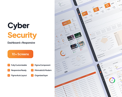 Cybersecurity Dashboard branding cyber se cyber website ui uiux ux