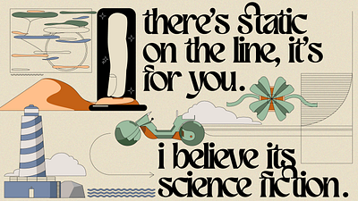 I Believe Its Science Fiction design graphic design illustration illustrator photoshop vector