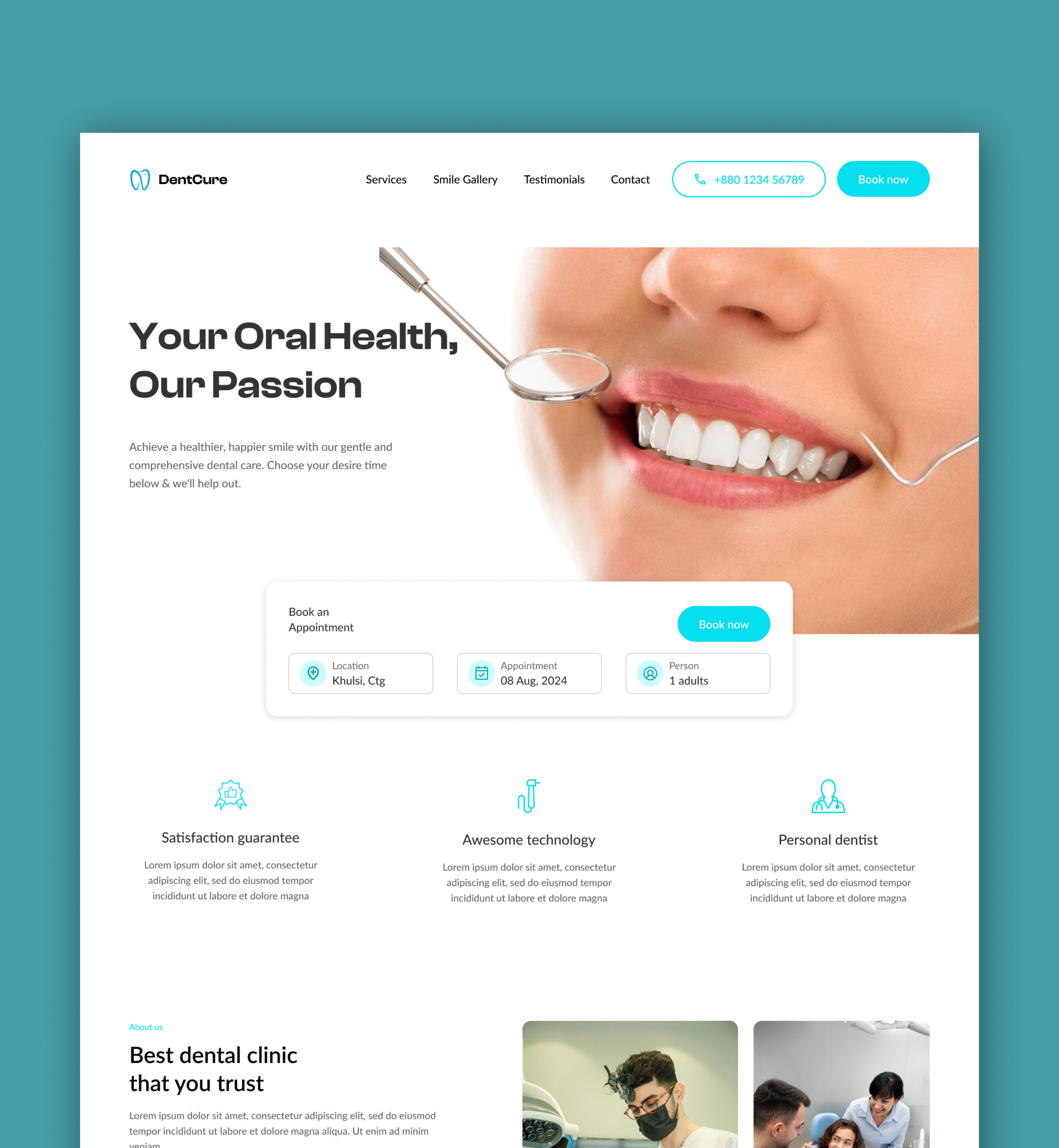 Dental Website design clean dental website design dental clinic website dental uiux design dental website concept dental website customization dental website desing dental website inspiration dental website wireframe figma dental website design intuitive dental website design luxurious dental website design modern dental website design pediatric dental website design product design figma responsive website design uiux desgin figma webflow website design wordpress dental website design