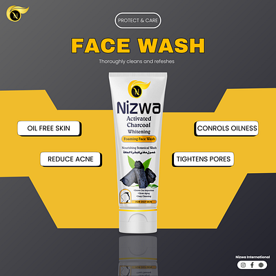 Facewash Social Media Post ad banners banner design branding design graphic design post design social media posts