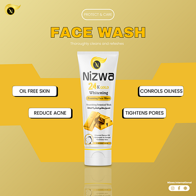 Facewash Social Media Post ad banners banner design branding design graphic design post design social media posts