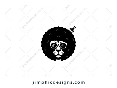 Hip Lion Logo branding design graphic design lion lion logo logo logo design vector