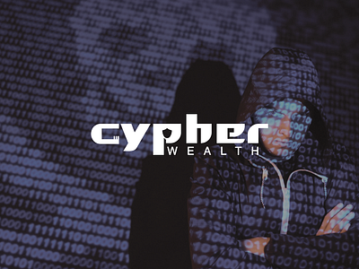 Cypher wealth banking logo branding crypto crypto logo cyber logo cybersecurity design finance graphic design logo logo design minimal logo secure shield shield logo simple logo tech typographic logo wealth wordmark