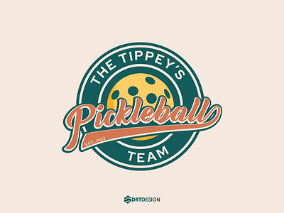 Pickleball branding design graphic design logo pickleball sports team
