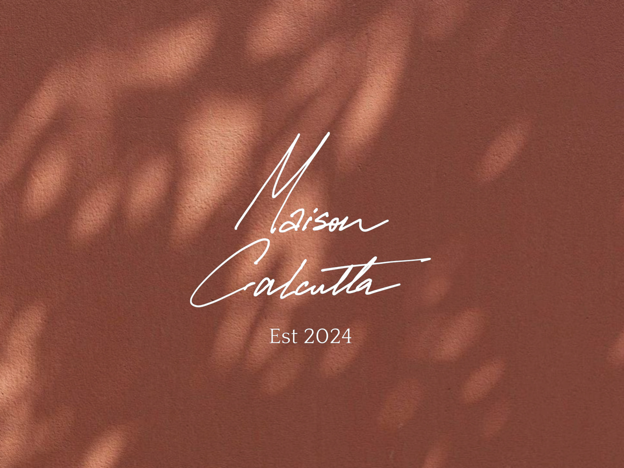 Maison Calcutta - Logo Design Exploration branding design fashion font graphic design logo print typography ui