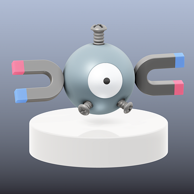 Who's that Pokemon?! 3d 3d design animation magnemite pokemon project neo