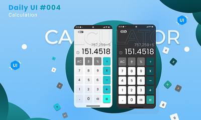 Daily UI #004 - Calculation appdesign calculation calculator dailyui dailyui004 dailyuichallenge design designinspiration inspiracion ui ux