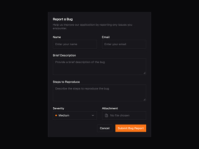 Bug Modal 🪲 design dialog minimal modal popup saas ui web design