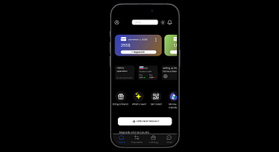 Mobile Bank App figma illustration ui ux