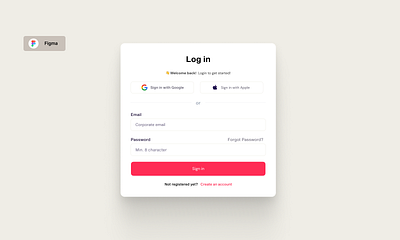 Login Form A/B test abtest forms login user onboarding