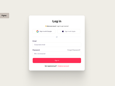 Login Form A/B test abtest forms login user onboarding