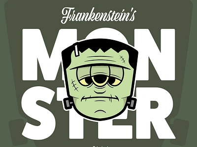 Franky branding character design frankenstein graphic design illustration mascot monster vector