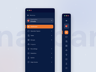 Saas Product Sidebar / Navbar UI application colorful design inspiration menu nav navbar navigation product product design saas sidenav team team selector ui user experience user interface ux web web design