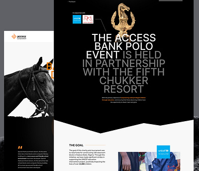 Partnership - The Access Corporation access bank access corporation design graphic design lagos landing page nativebrands nigeria nigerian polo ui uiux ux website