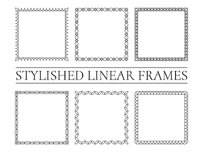 Framinzo - Stylished Linear Frames wedding