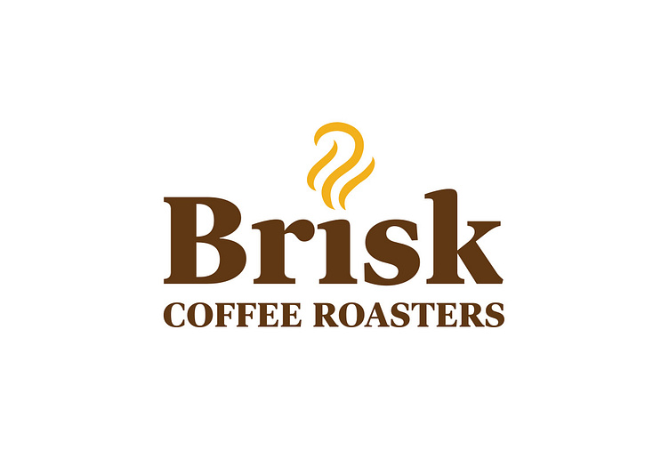 Brisk Coffee Roasters Logo by Tim Hogan on Dribbble