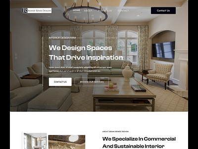 Brandi Reene - Interior Design Website figma design interior design interior design website interior website modern design web design website website design