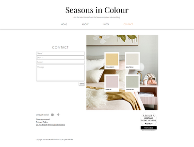 Seasons in Colour - Award-Winning UK Interiors Blog digital marketing fiverr uchihashahin01