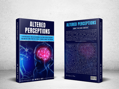 Book Cover design Altered Perceptions book cover design ebook cover design