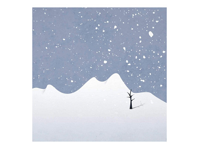 Snow tragedy Pakistan design editorialdesign flat graphic design illustration minimal ne negativespace