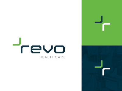 Revo Logo Branding branding design flat graphic design logo logodesign minimal negativespace