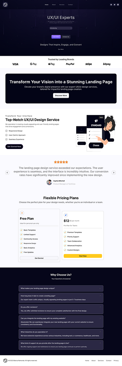 Landing Page landingpage