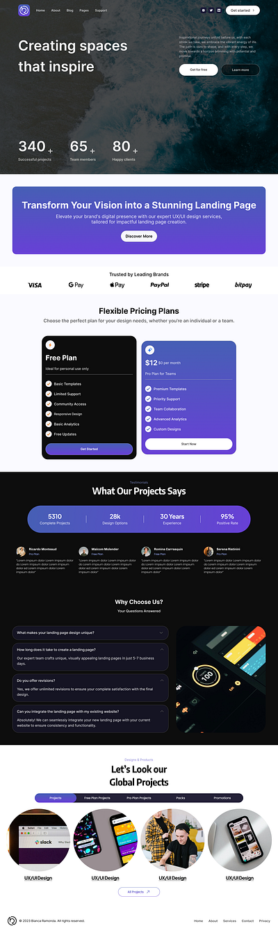 Landing Page landingpage