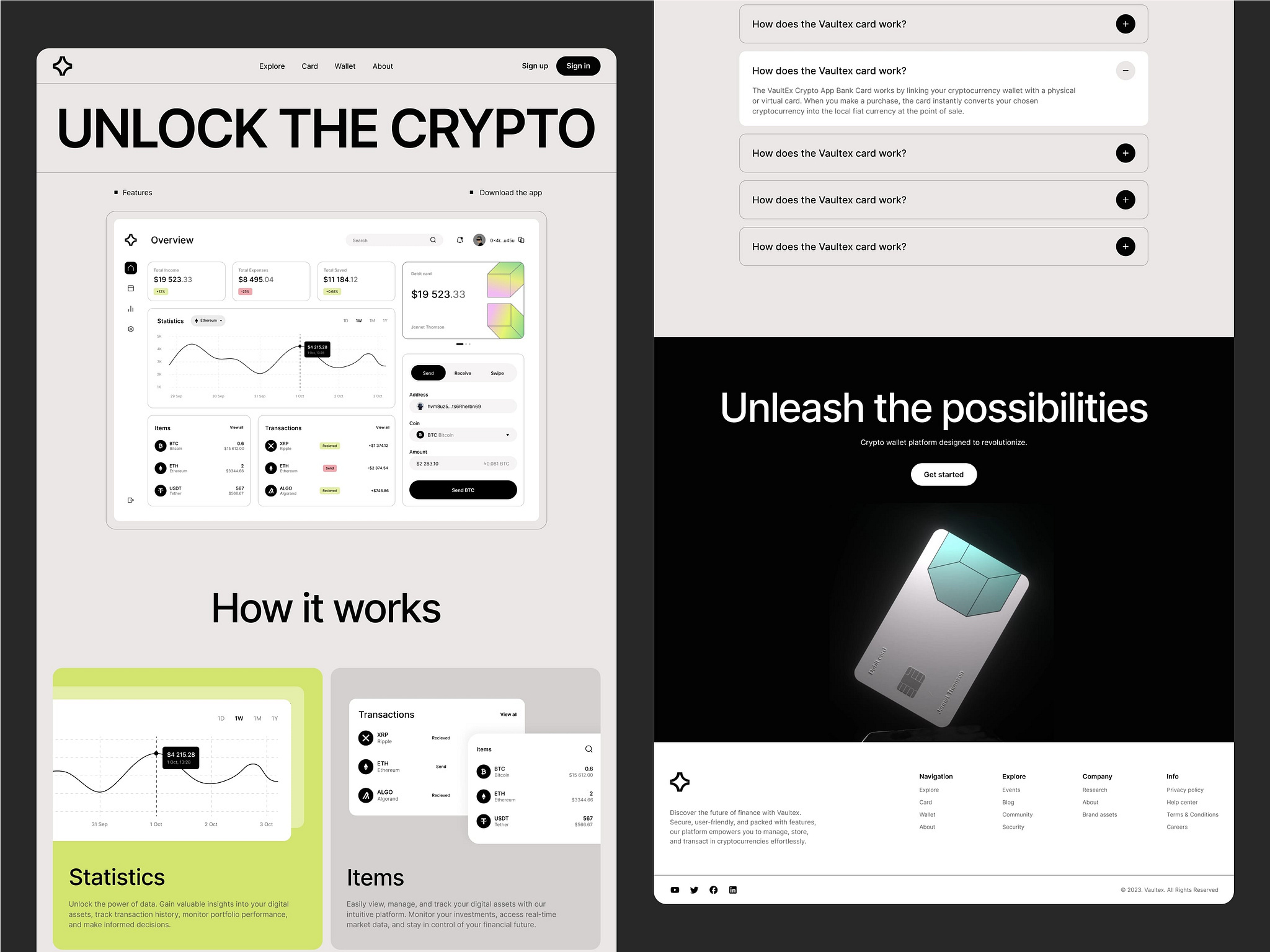 Example of Landing Page Design