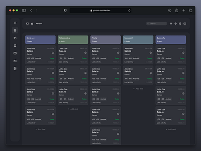 Task and Project Management Dashboard 3d app branding dashboard design graphic design kanban kanban board logo motion graphics planing typography ui ux