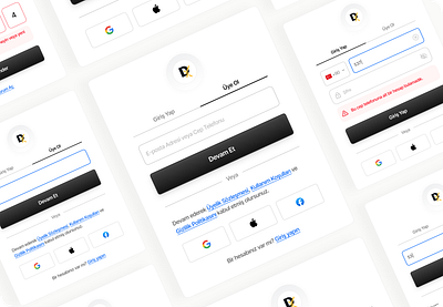 DHA ✧ Subscribe and Login Screens accessibility benchmark analysis clean design digital design form design input login login screen minimal design onboarding send code sign up subscribe subscribe screen ui ui design user experience user interface user journey ux design